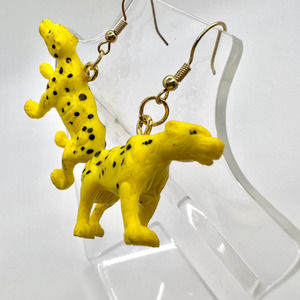 Leopard Earrings - Animal Earrings - Zoo Earrings - Teacher Earrings